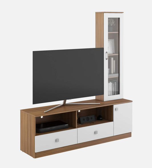 Exotic Teak & Frosty White Finish