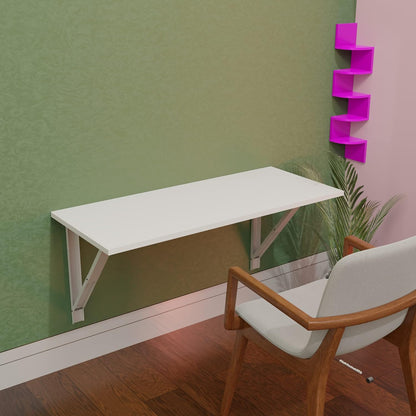 Compal Wall Mounted Foldable Study Table – Space-Saving Laptop & Office Desk