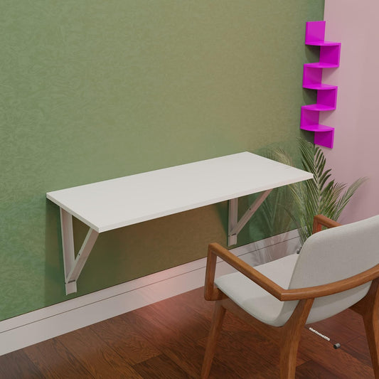 Compal Wall Mounted Foldable Study Table – Space-Saving Laptop & Office Desk