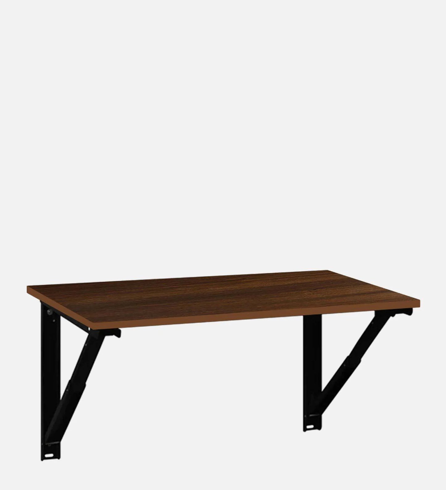 Premium Wall Mounted Folding Table | Oak Brown Finish | Free Installation in Mumbai & Navi Mumbai | Space-Saving Study/Work Desk by Verbal Home