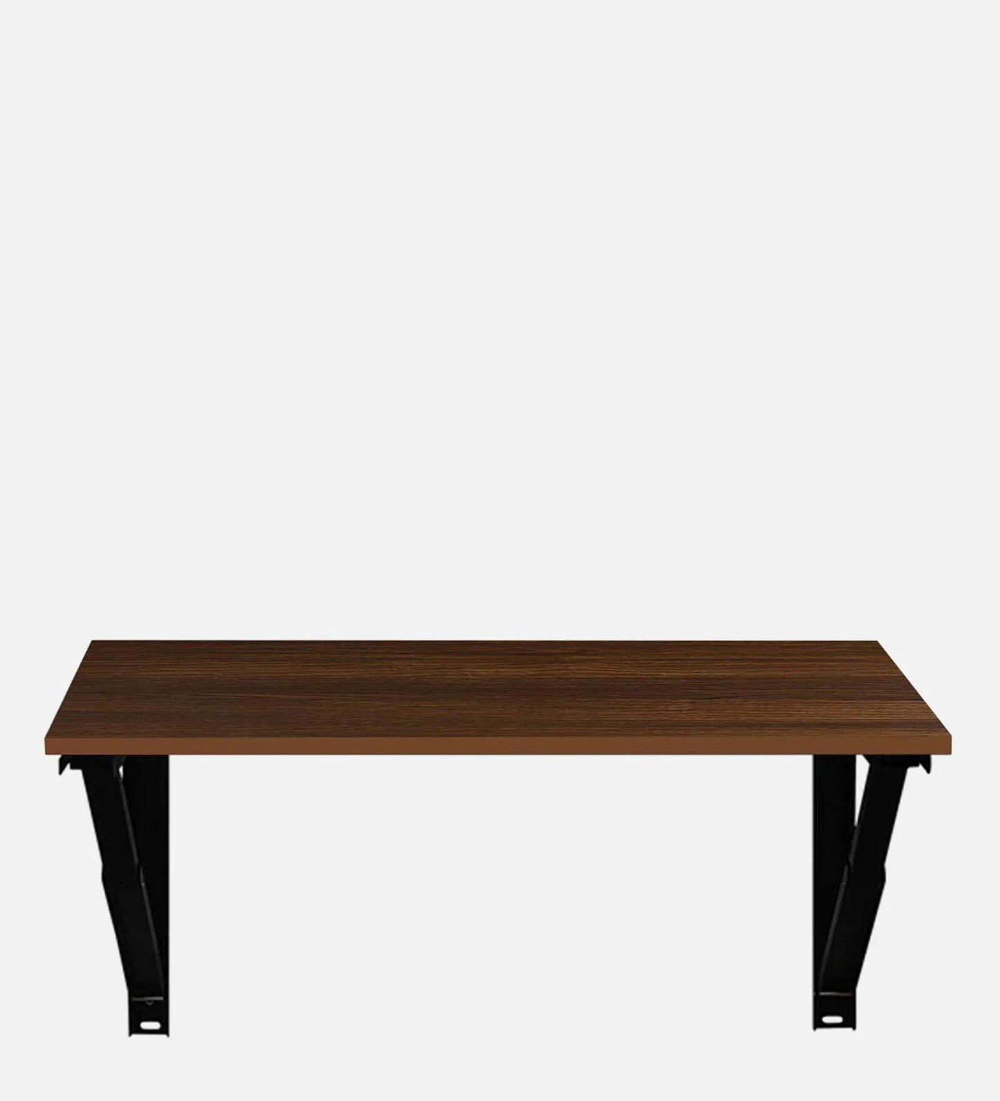 Premium Wall Mounted Folding Table | Oak Brown Finish | Free Installation in Mumbai & Navi Mumbai | Space-Saving Study/Work Desk by Verbal Home
