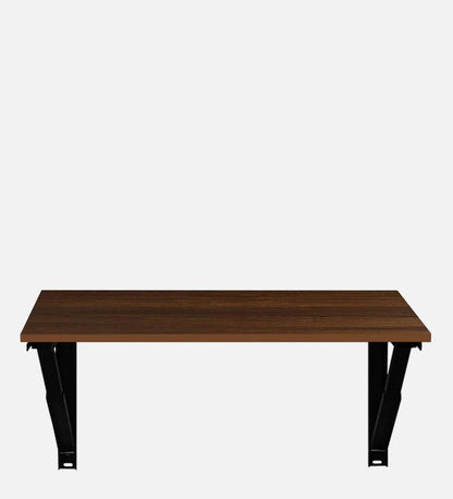 Premium Wall Mounted Folding Table | Oak Brown Finish | Free Installation in Mumbai & Navi Mumbai | Space-Saving Study/Work Desk by Verbal Home