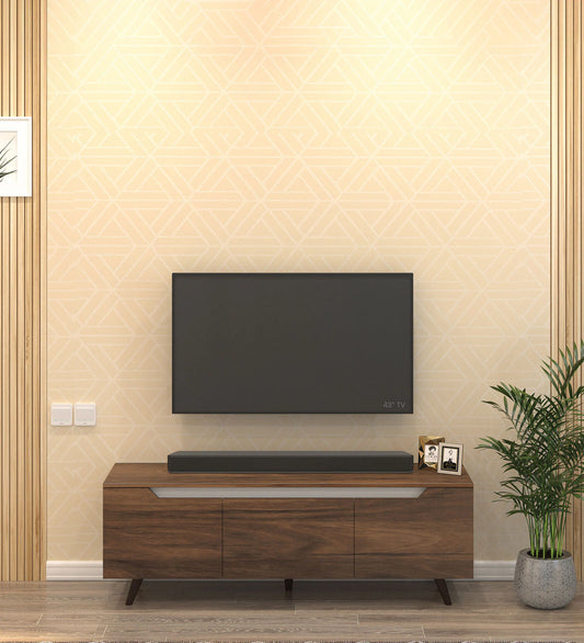 Blesky Mini TV Unit — Brown Maple