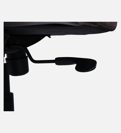 Executive Office Chair - High Back Leatherette Brown | Verbal Home