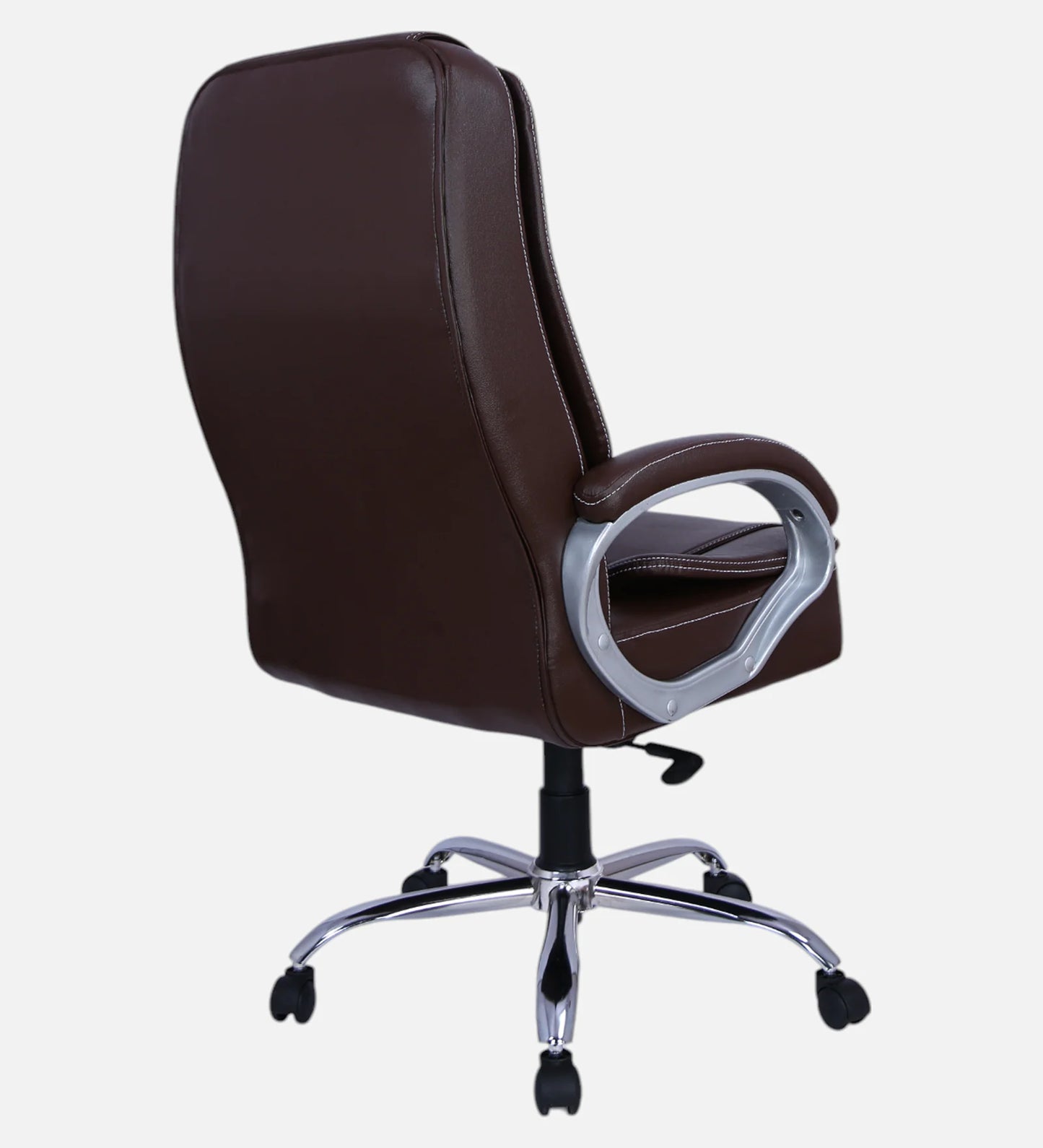 Executive Office Chair - High Back Leatherette Brown | Verbal Home