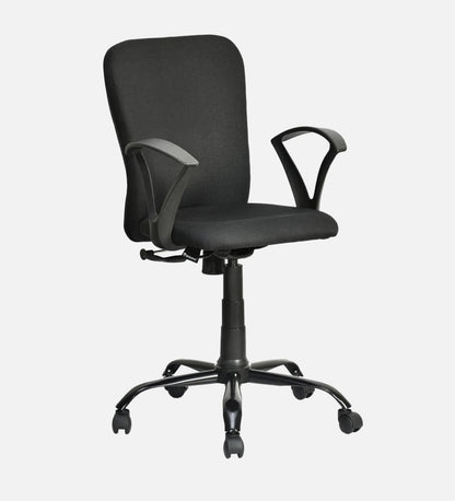 Ergonomic Office Chair with Lumbar Support - Black Mesh | Verbal Home